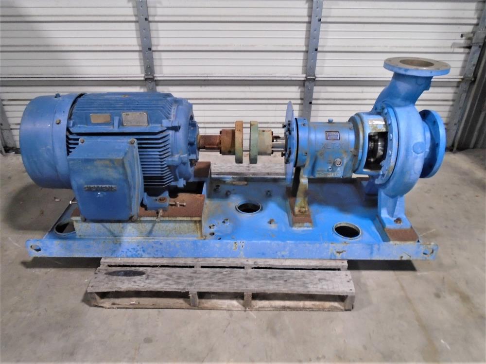 Goulds 3196 XLT-X Centrifugal Pump, 6"x8"-13", CZ100 Nickel w/ 100 HP Motor